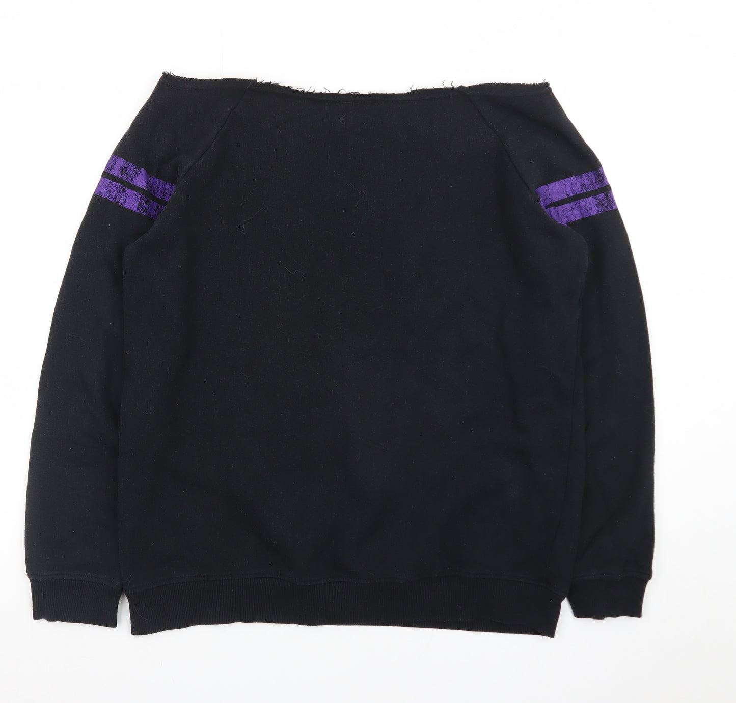 UNK NBA Los Angeles Lakers Black Sweatshirt Women S Cotton Blend