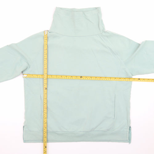Bella di Notte Women’s Green Pullover Sweatshirt Size 18 Funnel Neck