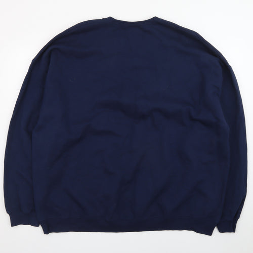 Disney Moana Maui Navy Sweatshirt 3XL Unisex Cotton Blend Graphic