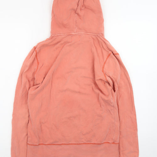 H&M L.O.G.G Women’s Coral Pullover Hoodie Size M Casual Cotton
