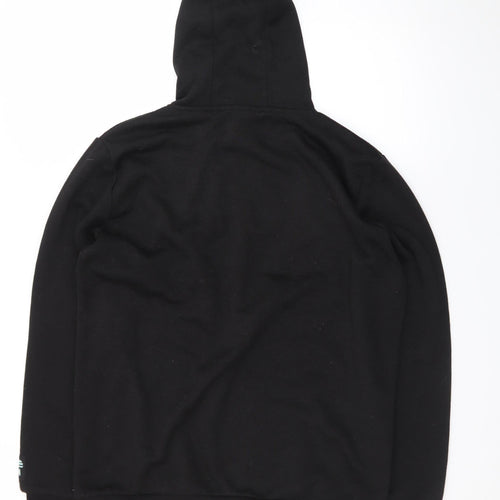 Livergy Men's Black Pullover Hoodie Size L Regular Fit Fleece