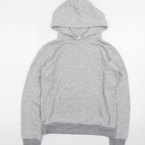 Cache Cache Womens Grey Pullover Hoodie Small Casual Lightweight