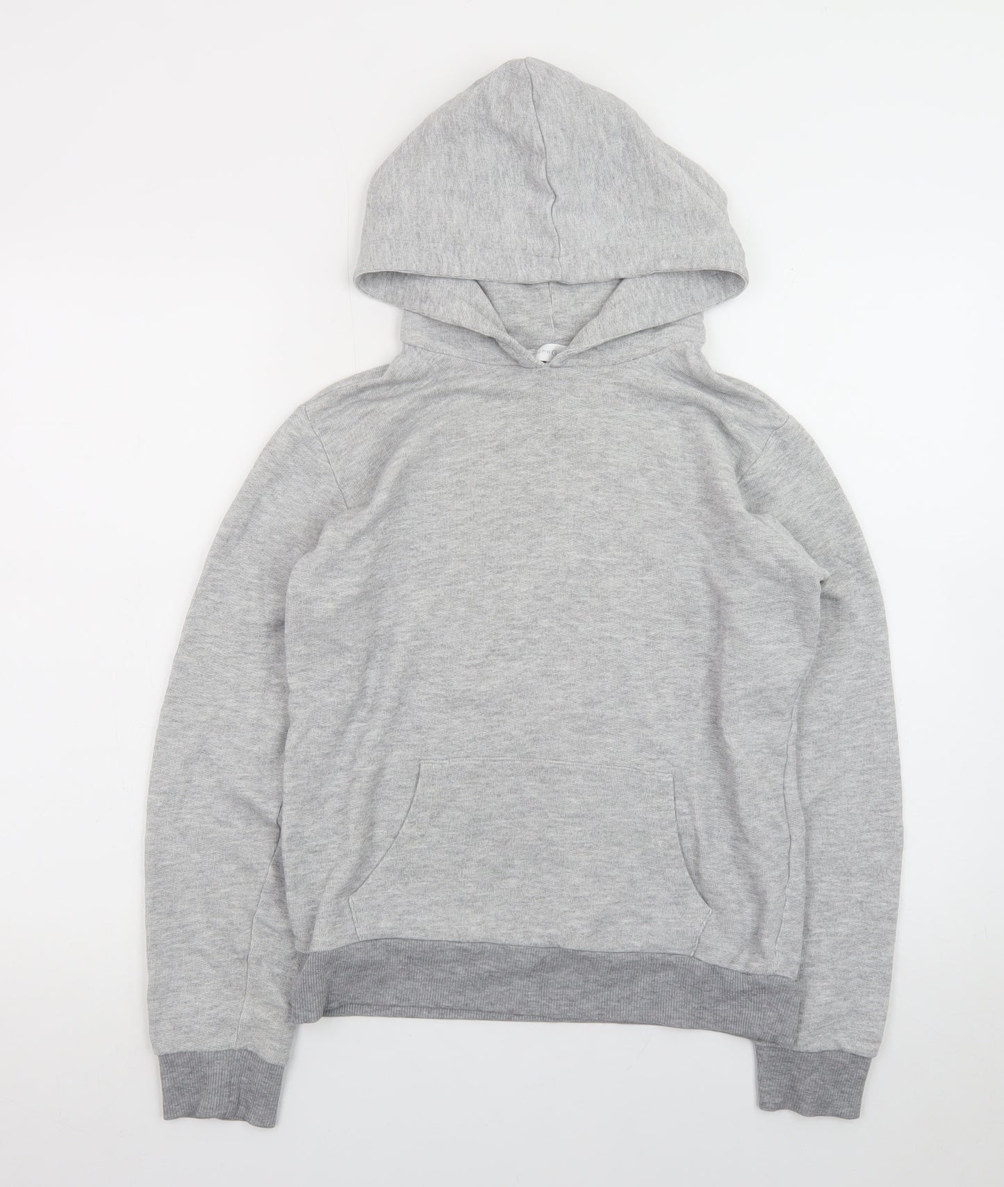 Cache Cache Womens Grey Pullover Hoodie Small Casual Lightweight