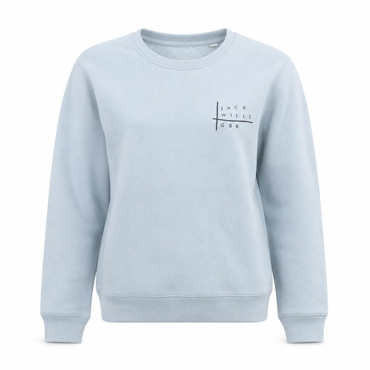 Jack Wills Women Blue XS Crew Neck Pullover Sweatshirt