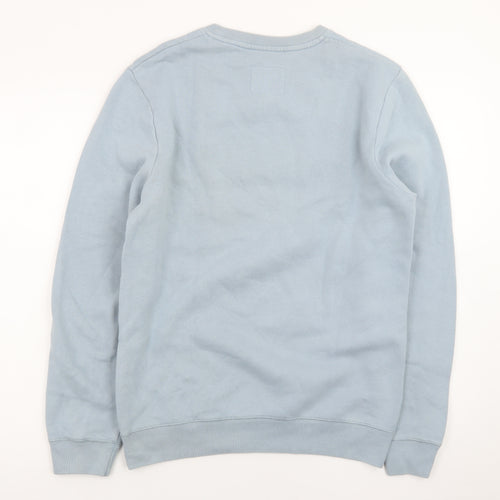 Jack Wills Women Blue XS Crew Neck Pullover Sweatshirt