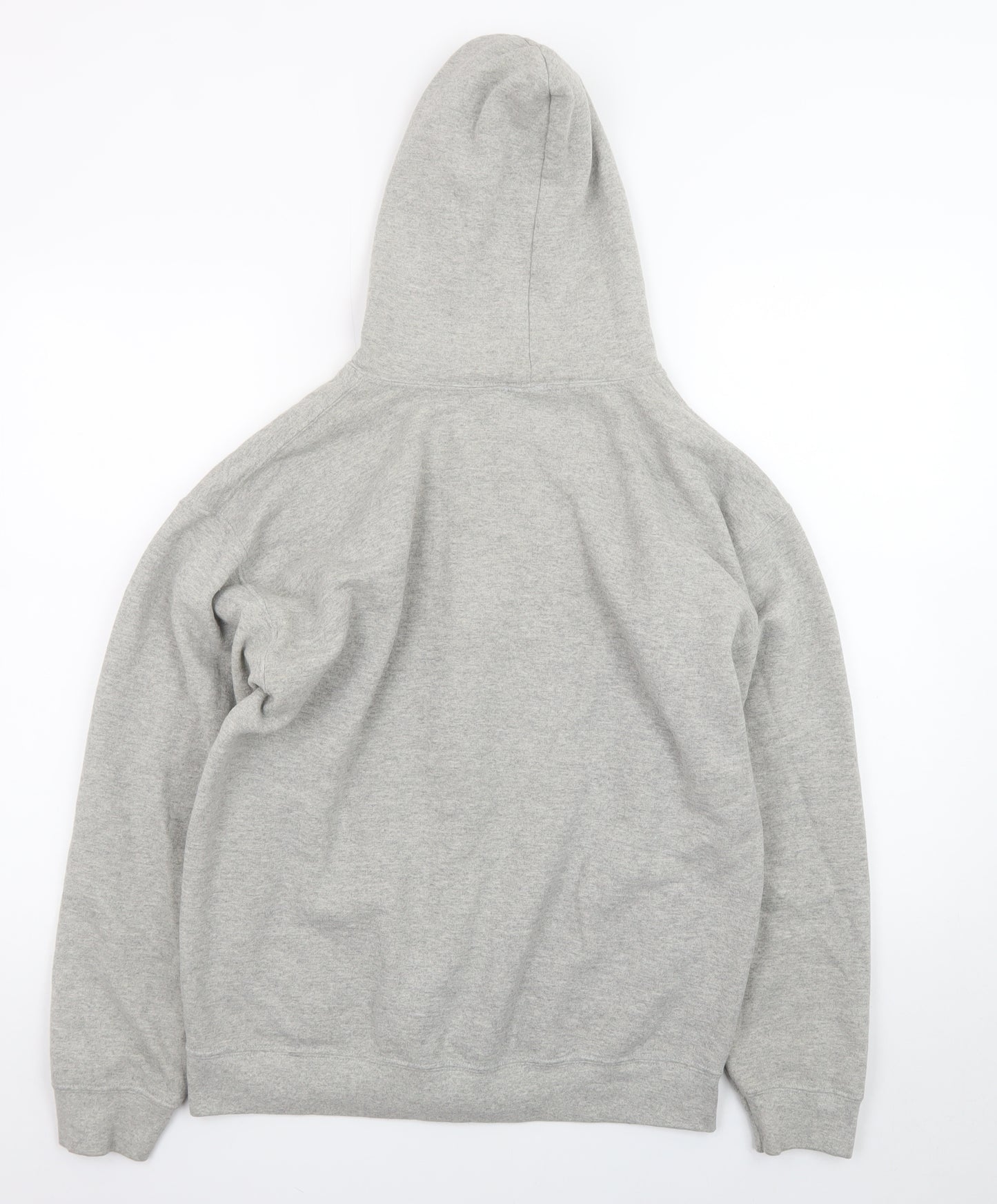 iets frans... Men's Grey Full Zip Hoodie Size S Fleece Cotton Blend