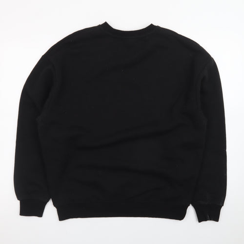 Wednesday Black XS Womens Pullover Sweatshirt with Graphic Print