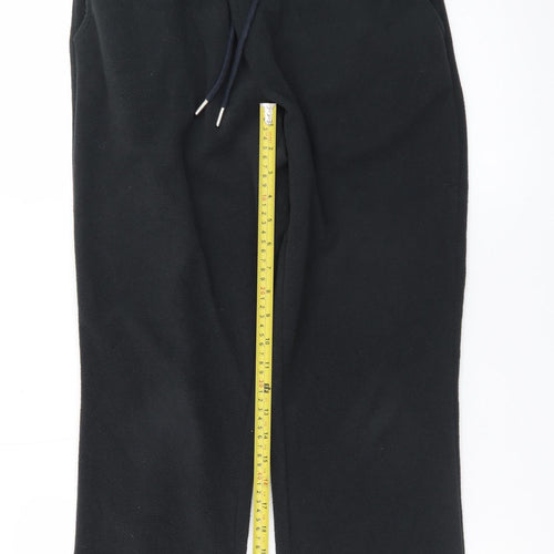 Damart Women’s Black Thermal Fleece Sweatpants Size 10-12