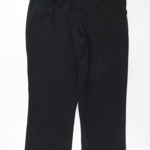 Damart Women’s Black Thermal Fleece Sweatpants Size 10-12