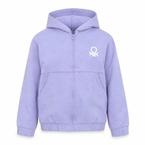 United Colors of Benetton Teens Purple Full Zip Hoodie Size 140cm