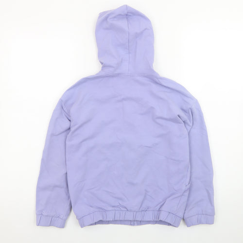 United Colors of Benetton Teens Purple Full Zip Hoodie Size 140cm