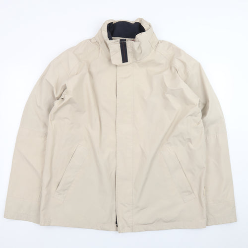 Brook Taverner Men's Beige 42 Regular Water Resistant Jacket