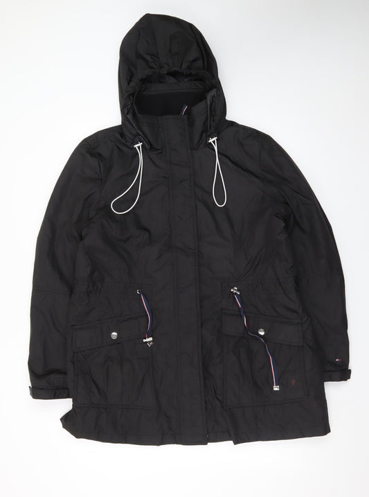 Tommy Hilfiger Men’s Black 3-in-1 Waterproof Hooded Jacket L