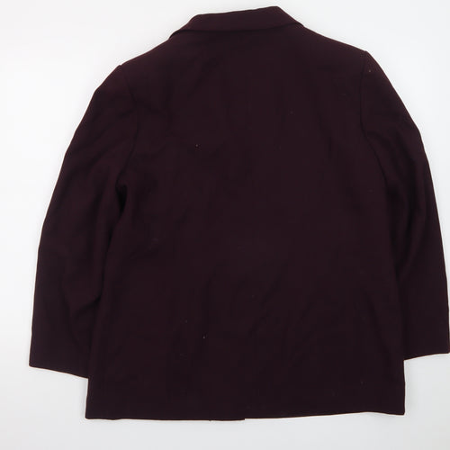 Next Women's Brown Size 8 Single-Breasted Blazer Jacket