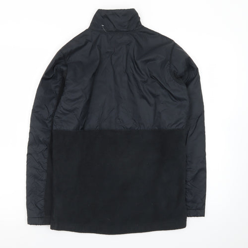 Columbia Men's Black Soft Shell Fleece Lined Jacket Size L