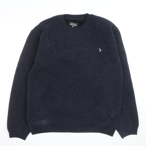 Riverton Men’s Navy Blue 2XL Pullover Fleece Crew Neck Jumper