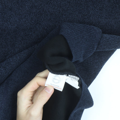 Riverton Men’s Navy Blue 2XL Pullover Fleece Crew Neck Jumper