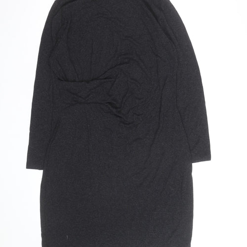 Vero Moda Women's Black XL Bodycon Jersey Dress Long Sleeve