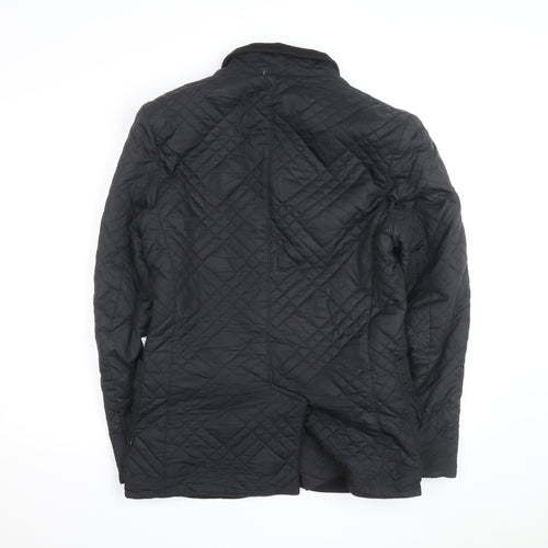 Levi's Men's Black Quilted Mid-Length Jacket Size M Regular Fit