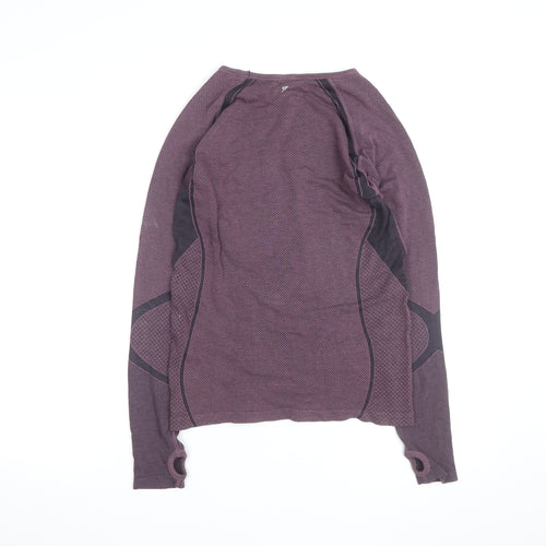 Primark Women Purple Long Sleeve Workout Top Size 16