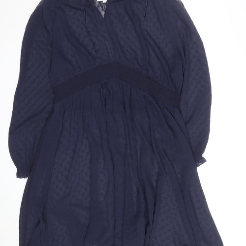 Joanna Hope Women's Blue Chiffon Fit & Flare Dress Size 20