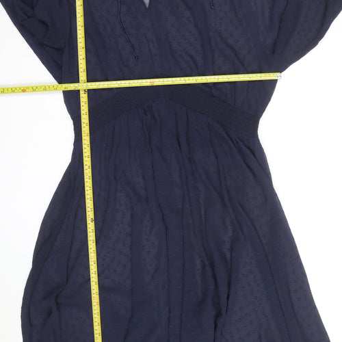 Joanna Hope Women's Blue Chiffon Fit & Flare Dress Size 20