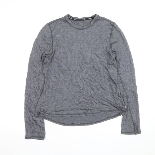 Marks and Spencer Goodmove Women's Grey Long Sleeve Activewear Top Size 12