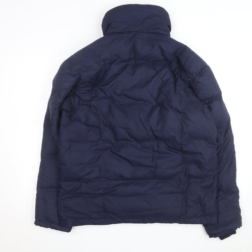 HEAD Men's Blue Puffer Jacket Size 50 Down Filled Winter Coat
