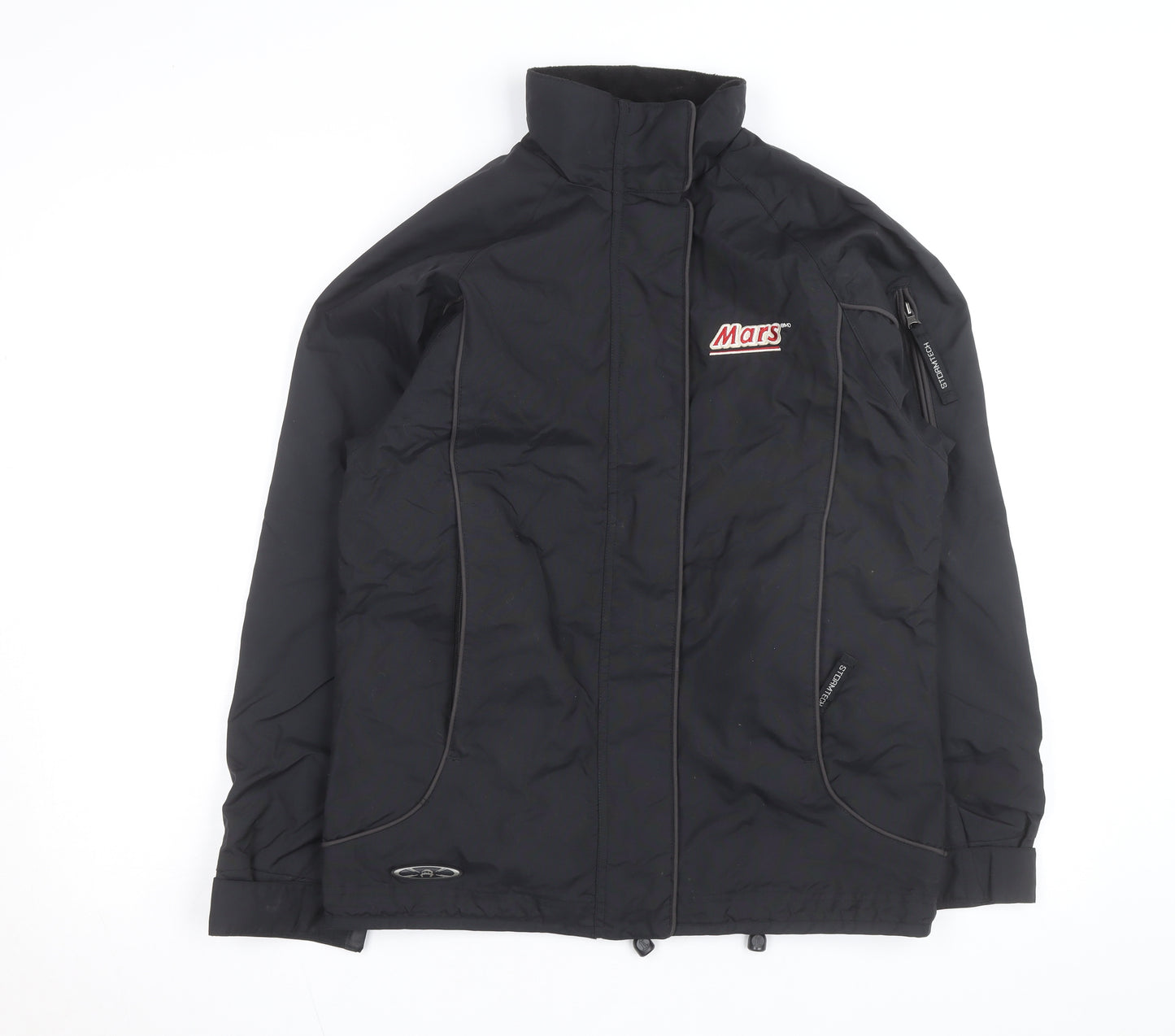 Stormtech Men's Black S Mars Logo Water Resistant Jacket