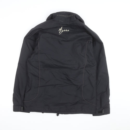 Stormtech Men's Black S Mars Logo Water Resistant Jacket