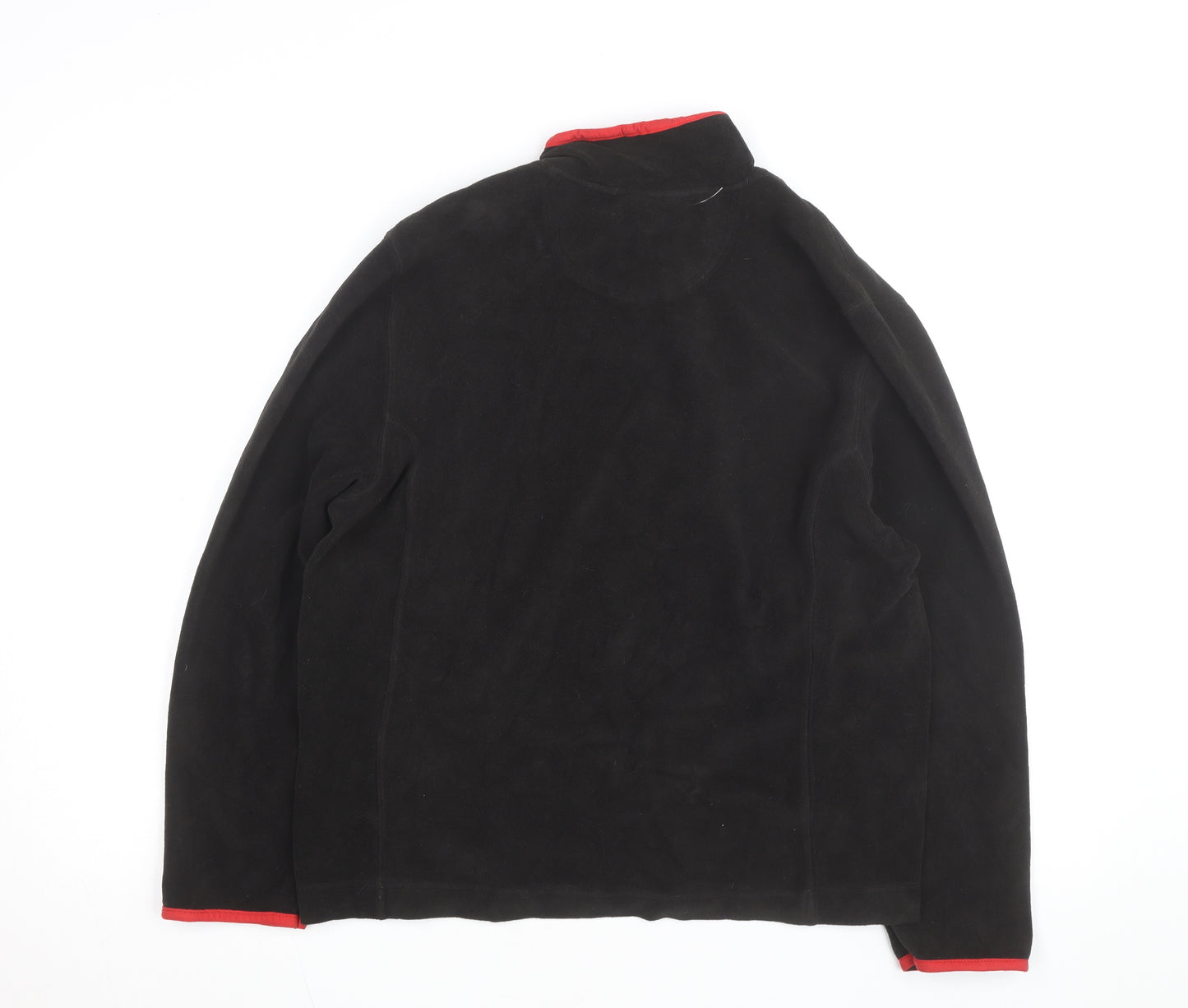 PB Sport Men's Black Fleece 1/4 Zip Pullover Sweatshirt Size L