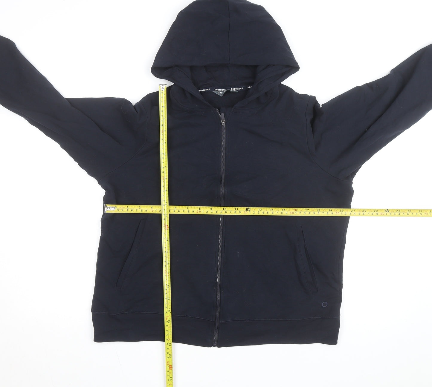 Marks and Spencer Goodmove Men’s Blue Full Zip Hoodie Size L