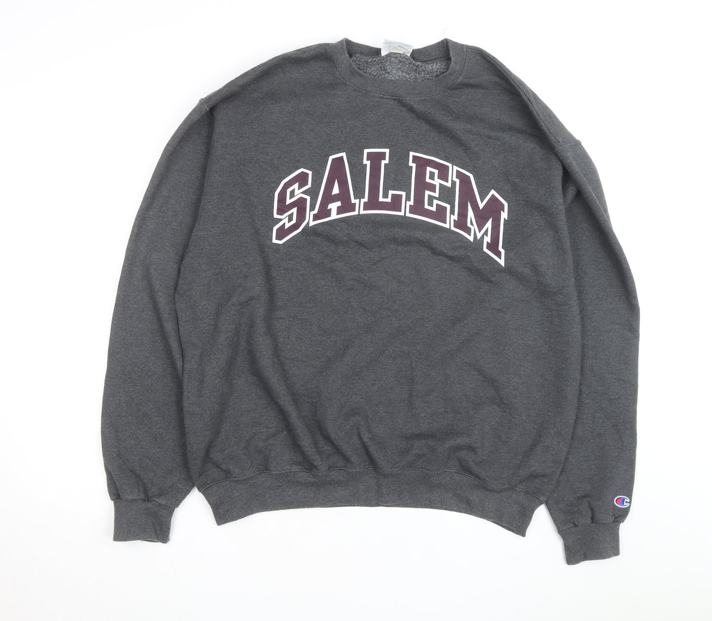 Champion Men's Grey SALem XL Crew Neck Sweatshirt