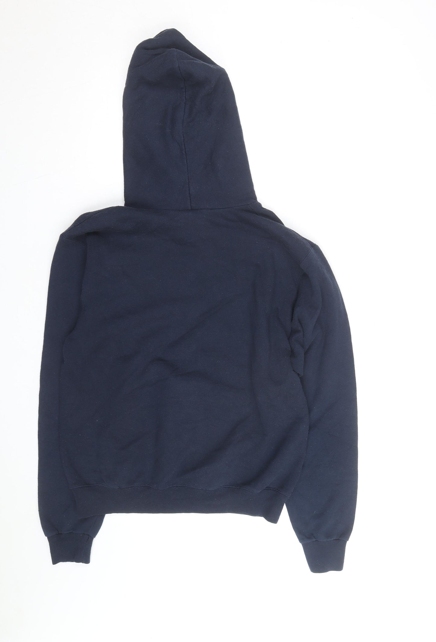 Champion Men's Blue Pullover Hoodie Small Saint Ignatius Graphic
