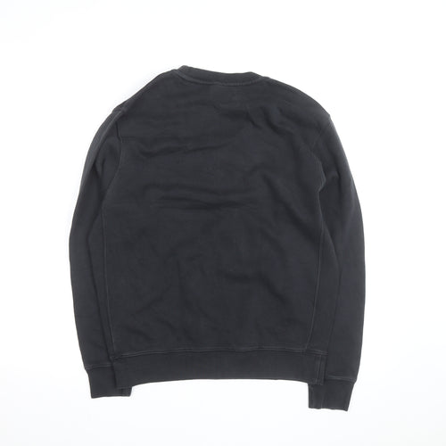 Nike Men Black Just Do It Graphic Pullover Sweatshirt S