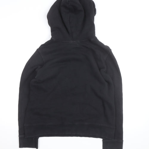 Adidas Men's Black Pullover Hoodie M Logo Fleece Sweatshirt