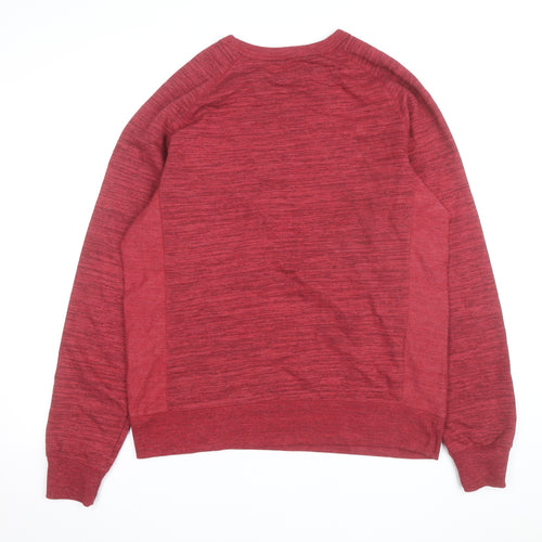 Champion Men's Red Large Crew Neck Pullover Sweatshirt