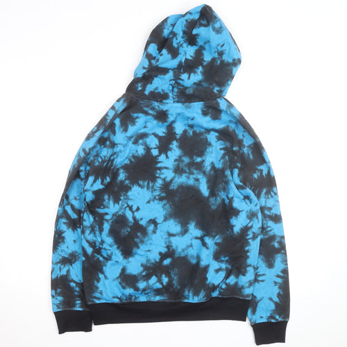The Beatles Yellow Submarine Blue Tie-Dye Men's Pullover Hoodie M