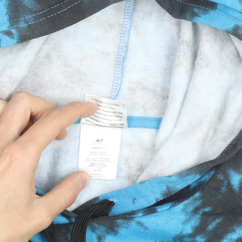 The Beatles Yellow Submarine Blue Tie-Dye Men's Pullover Hoodie M