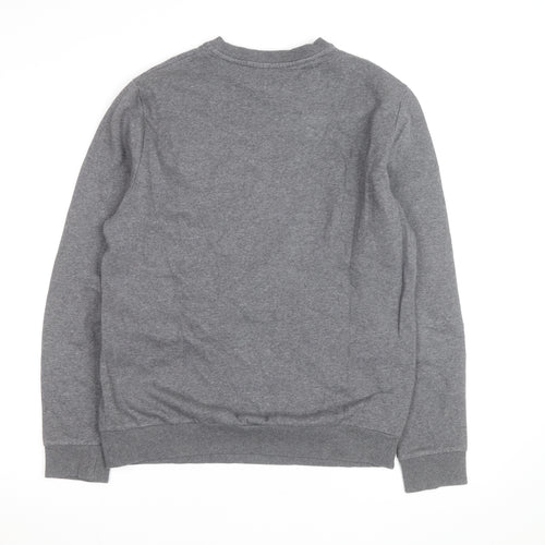 Calvin Klein Men's Grey Crew Neck Pullover Sweatshirt M