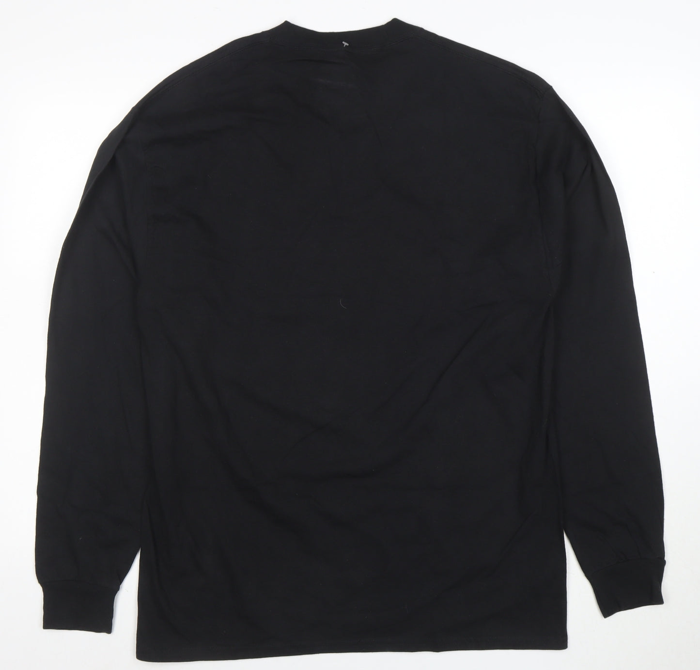 Hanes Disney Parks Men's Black Long Sleeve Walt Disney World T-Shirt L