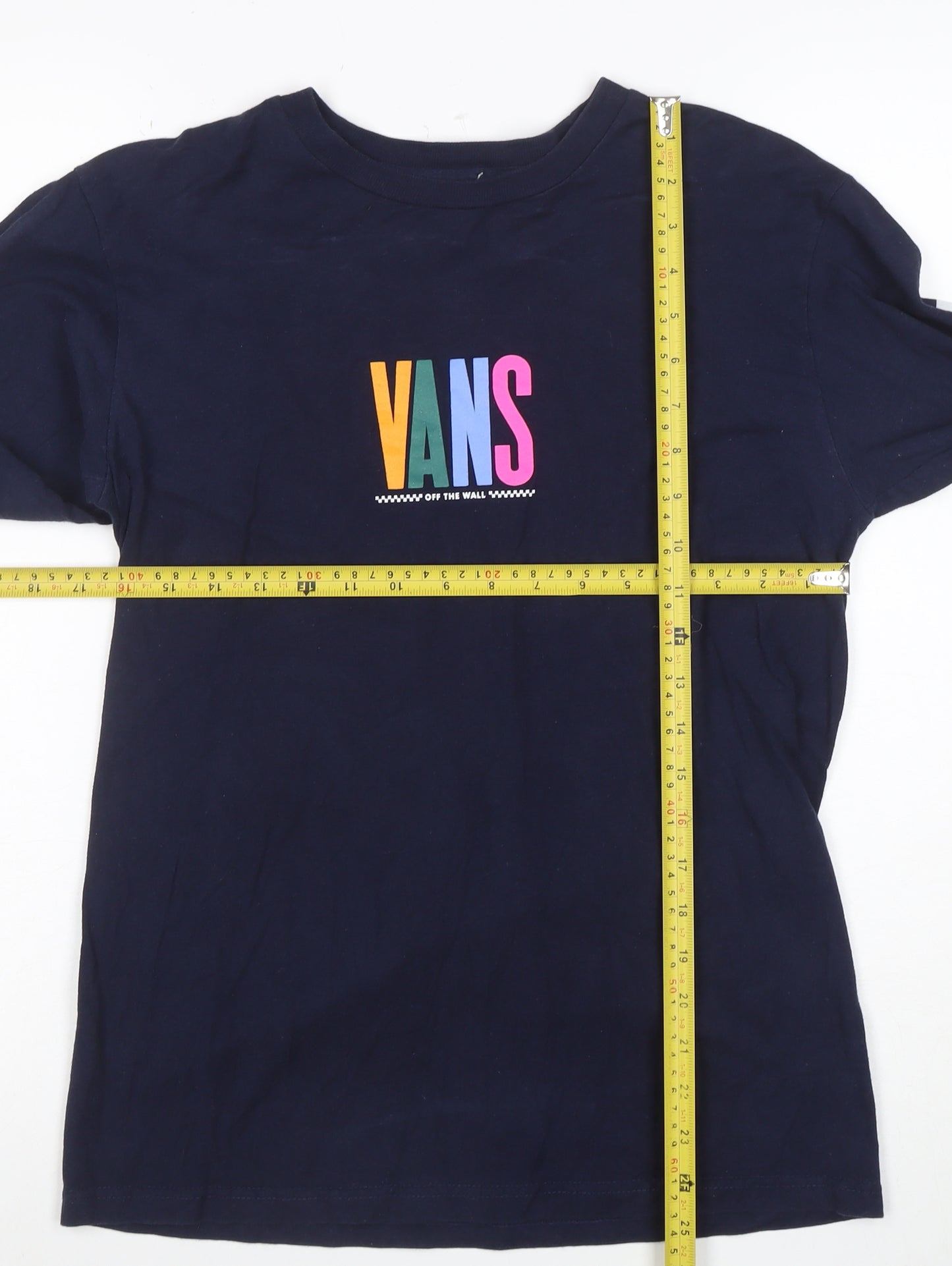 Vans Men's Blue Long Sleeve Pullover Sweatshirt Small