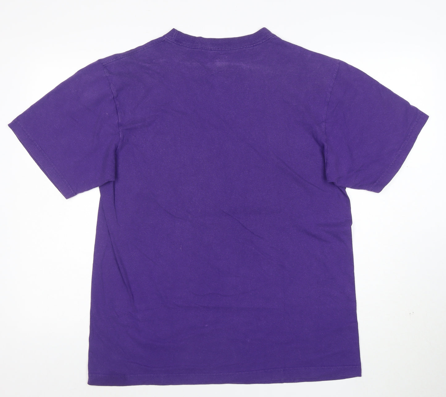 Reebok Men's Purple Minnesota Vikings Graphic T-Shirt Size L