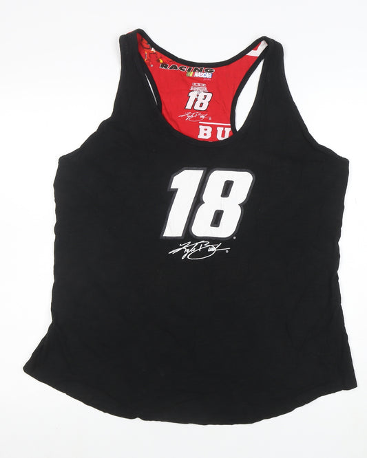 NASCAR Men’s Black 3XL Sleeveless Racing Graphic T-Shirt