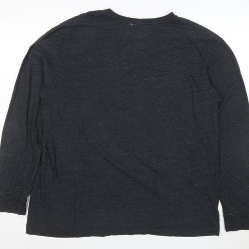 Ralph Lauren Polo Mens Black Long Sleeve Cotton T-Shirt L