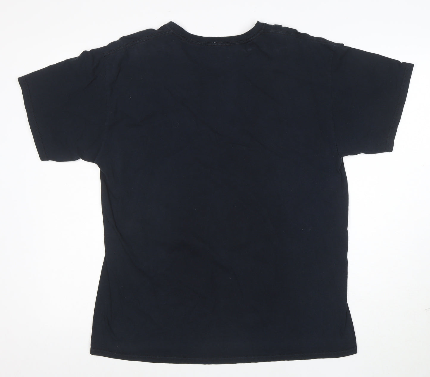 Disney Men's Black Mickey Mouse Graphic T-Shirt Size L