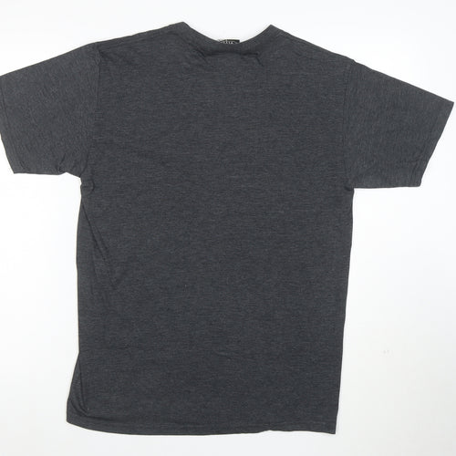 Volcom Men's Grey Graphic Short Sleeve T-Shirt Size M