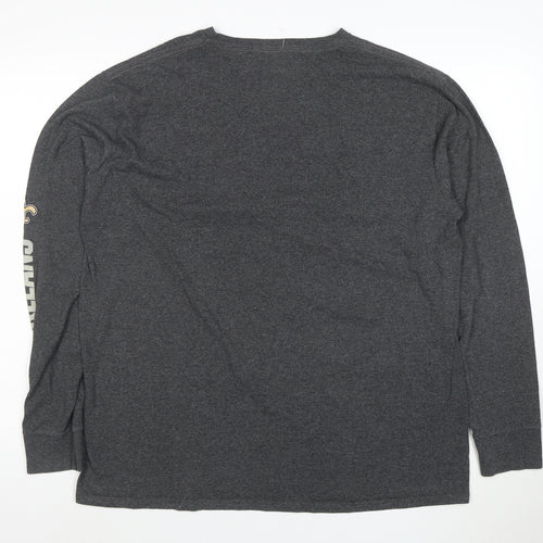 Majestic Men’s Grey New Orleans Saints Long Sleeve T-Shirt XL