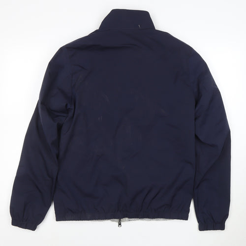 Loro Piana Men's Blue Wool Softshell Jacket Size S