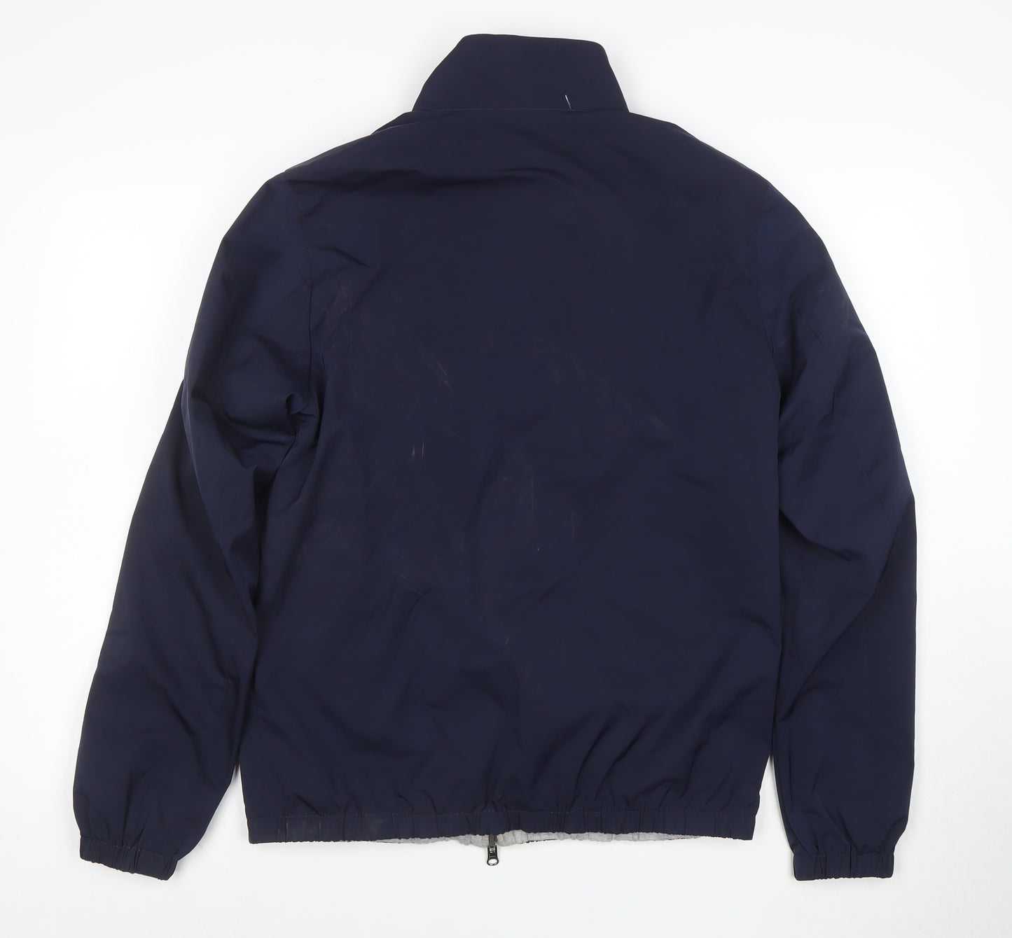 Loro Piana Men's Blue Wool Softshell Jacket Size S